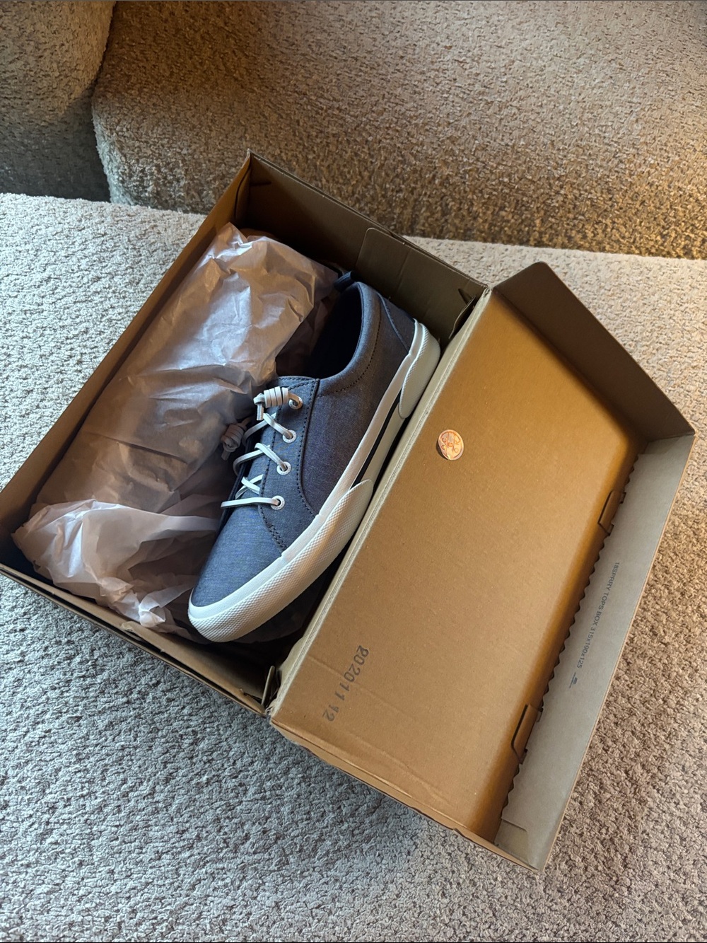 Men's Casual Canvas Sneakers in Gray - Low Top Lace-Up
